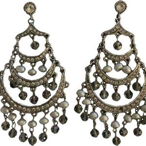 Silver Chandalier Earrings